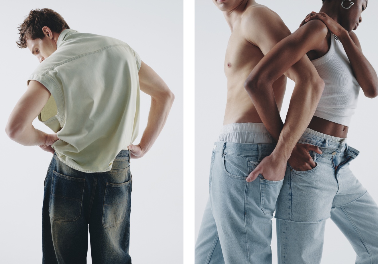 Katmanlı denim fikri, tarzınıza farklı bir derinlik katmanın en kolay yollarından