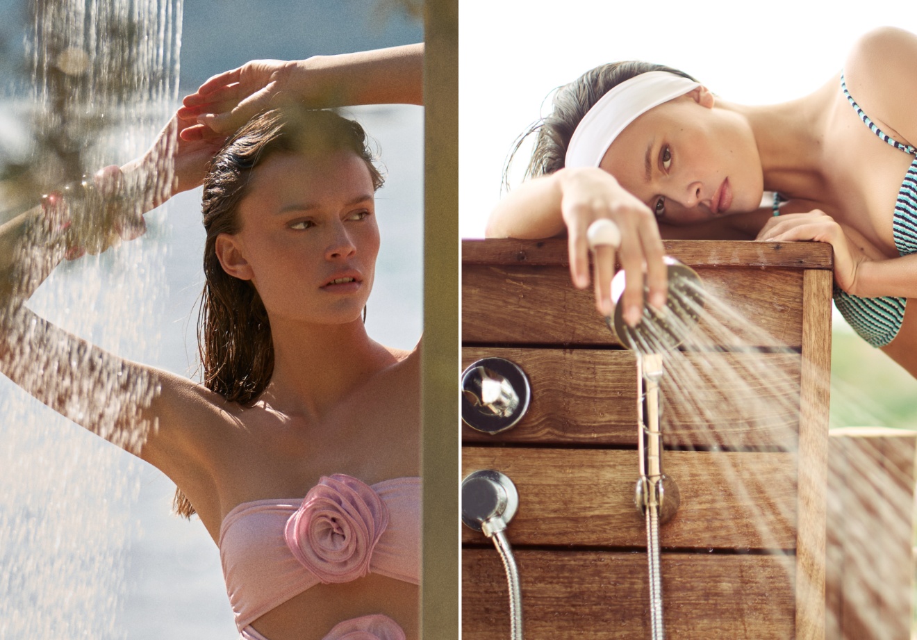 Saçlarınızı denizden önce biraz suyla ıslatmanız, deniz suyunun tuzlu yapısından ya da havuzun klorlu sularından gelecek zararı azaltmak için hem kolay hem de etkili yöntem!