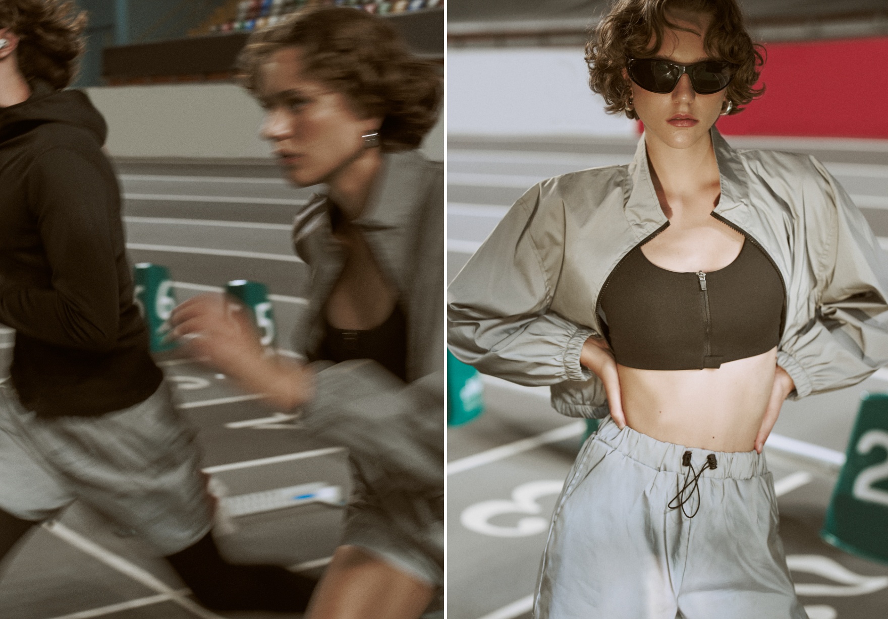 Spor ve şık arasındaki çizgi artık eskisi kadar keskin değil! Eşofman takımları; poplin gömlekler ve eteklerle oldukça şık kombinler oluşturuyor.