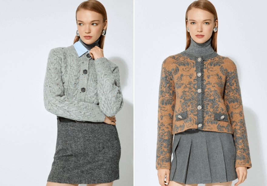 Sadeliğin güçlü etkisinden yanaysanız zamansız ve çok yönlü kullanımıyla her kombine uyum sağlayabilen basic hırkaları hem günlük kombinlerinizde hem de şık davetlerde rahatlıkla tercih edebilirsiniz.