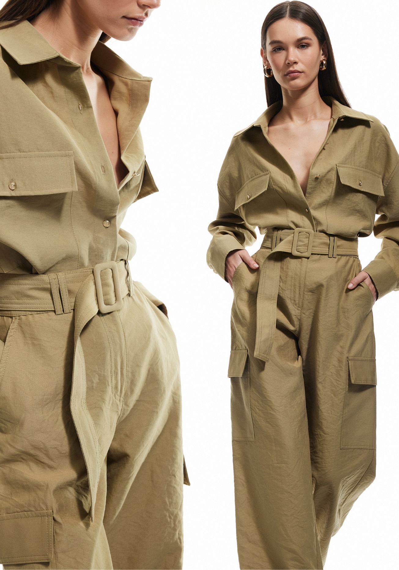 İşlevsellik ve konfordan ilham alan utility stili; ceplerle donatılmış ceketlerden sağlam kumaşlı pantolonlara, oversize trençkotlardan tulumlara kadar birçok tasarımda hayat buluyor.