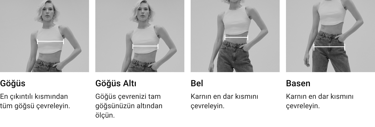 Bedeninizi nasıl ölçmelisiniz? (Ole Elbise)