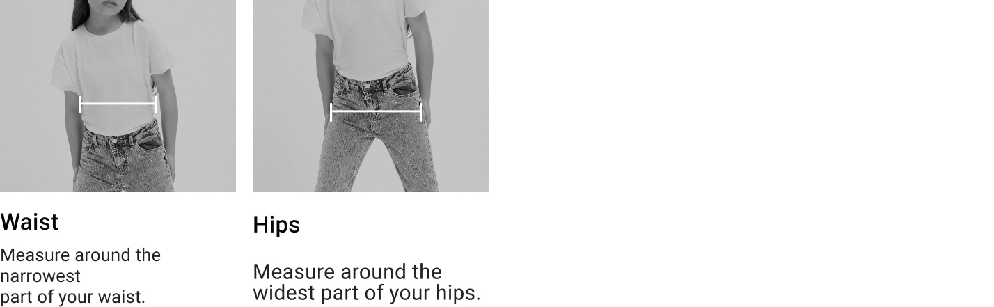 Bedeninizi nasıl ölçmelisiniz? (Girls Bottoms)