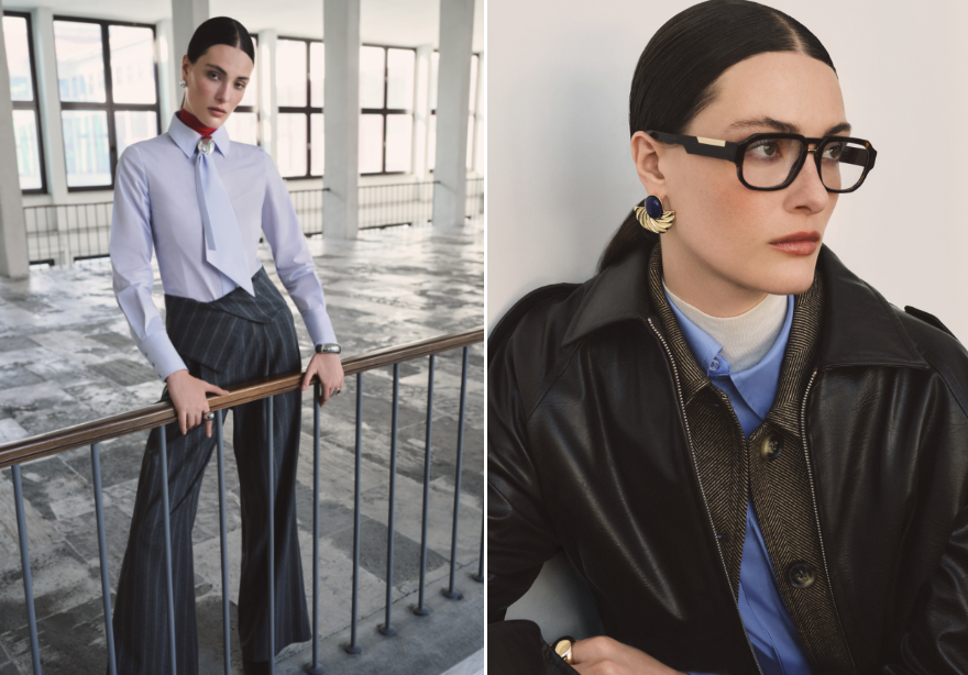 Yakası olmayan suni kürk montlar ve yüksek yaka süet kabanlar, minimal çizgilerle zamansız bir estetik yaratırken, dokunun ön plana çıktığı tasarımlar bu sezonun lüks algısını yeniden yorumluyor.