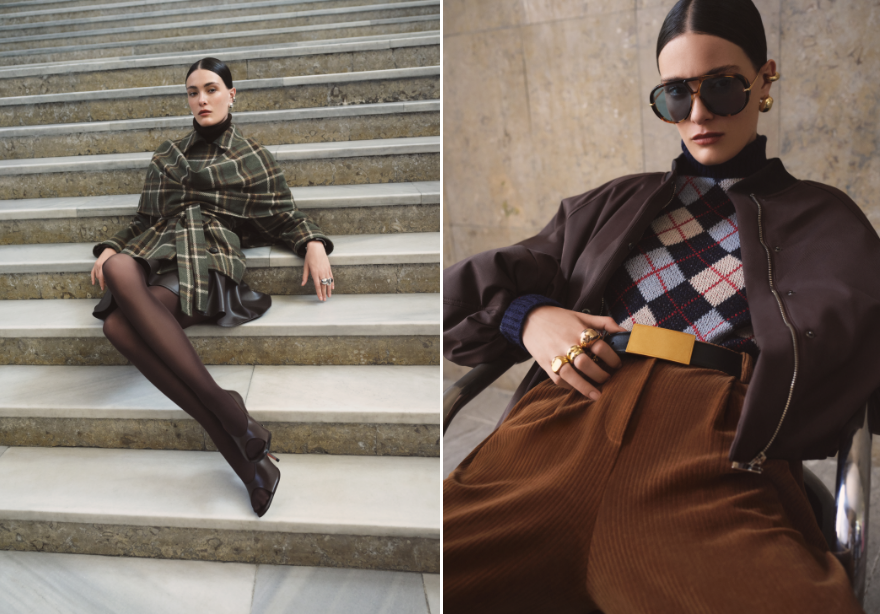 Renk paletinde kahve, krem, gri, bordo ve lacivert gibi tonların yanı sıra sezonun dikkat çeken rengi avokado yeşili koleksiyonlara taze bir dinamizm katıyor. Dokularda ise süet, deri ve yumuşak örgü gibi zengin kumaşlar başrolde.