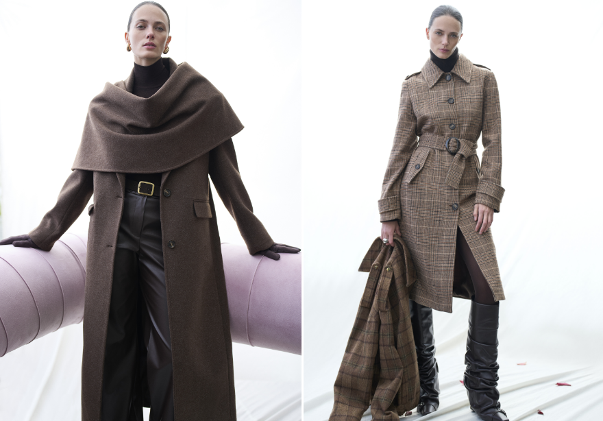 Yeşilin dinamizmi, kahverenginin sıcaklığı ve Countrycore temasının doğal zarafeti birleştiğinde ortaya hem zamansız hem de modern bir stil anlayışı çıkıyor. Bu üçlü, 2025 sezonunda şehir hayatına taze bir nefes getiren, doğayla uyumlu ama bir o kadar da güçlü bir stilin anahtarını sunuyor.