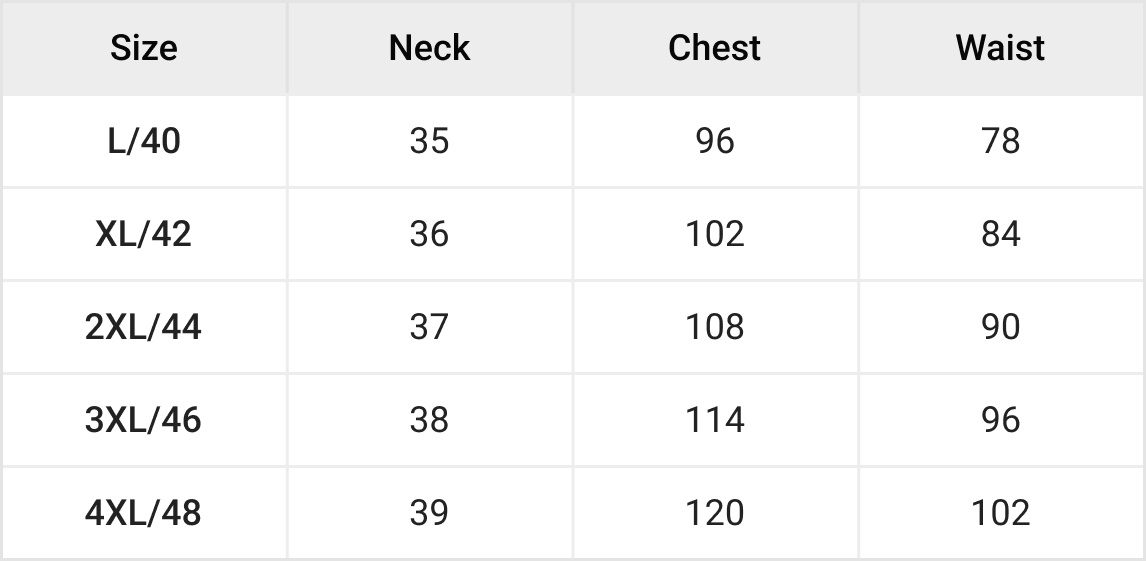 Plus Size Woman Tops Tablosu