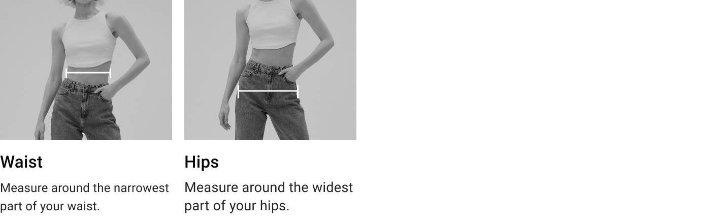 Bedeninizi nasıl ölçmelisiniz? (Plus Size Woman Bottoms)