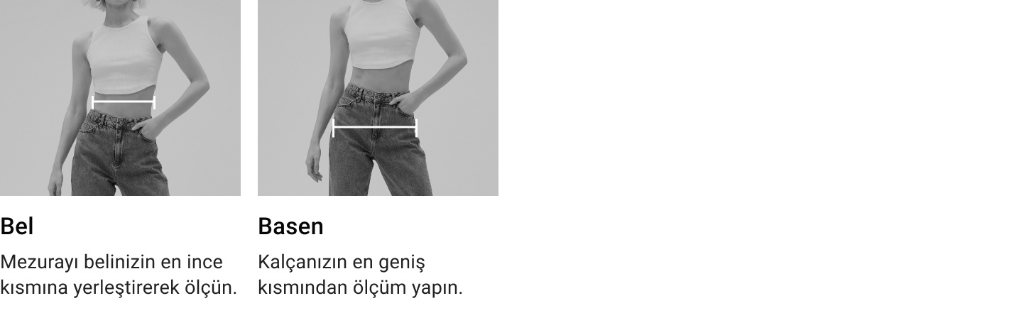 Bedeninizi nasıl ölçmelisiniz? (Genç Alt Giyim)