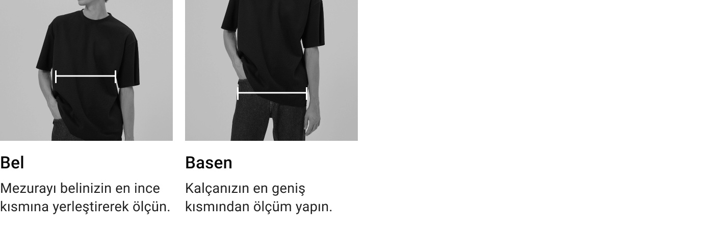 Bedeninizi nasıl ölçmelisiniz? (Erkek Alt Giyim)