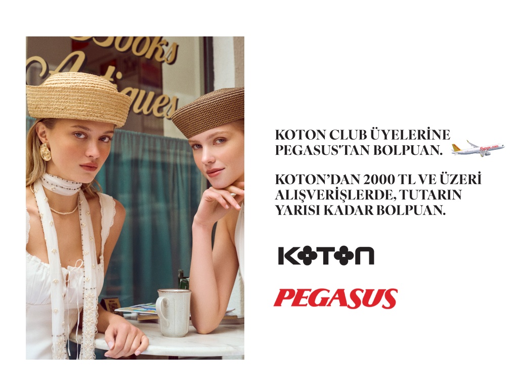 KOTON’DAN 2.000 TL VE ÜZERİ ALIŞVERİŞLERDE, TUTARIN YARISI KADAR BOLPUAN