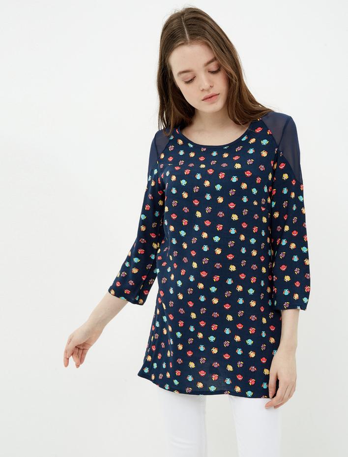  Desenli Tunik