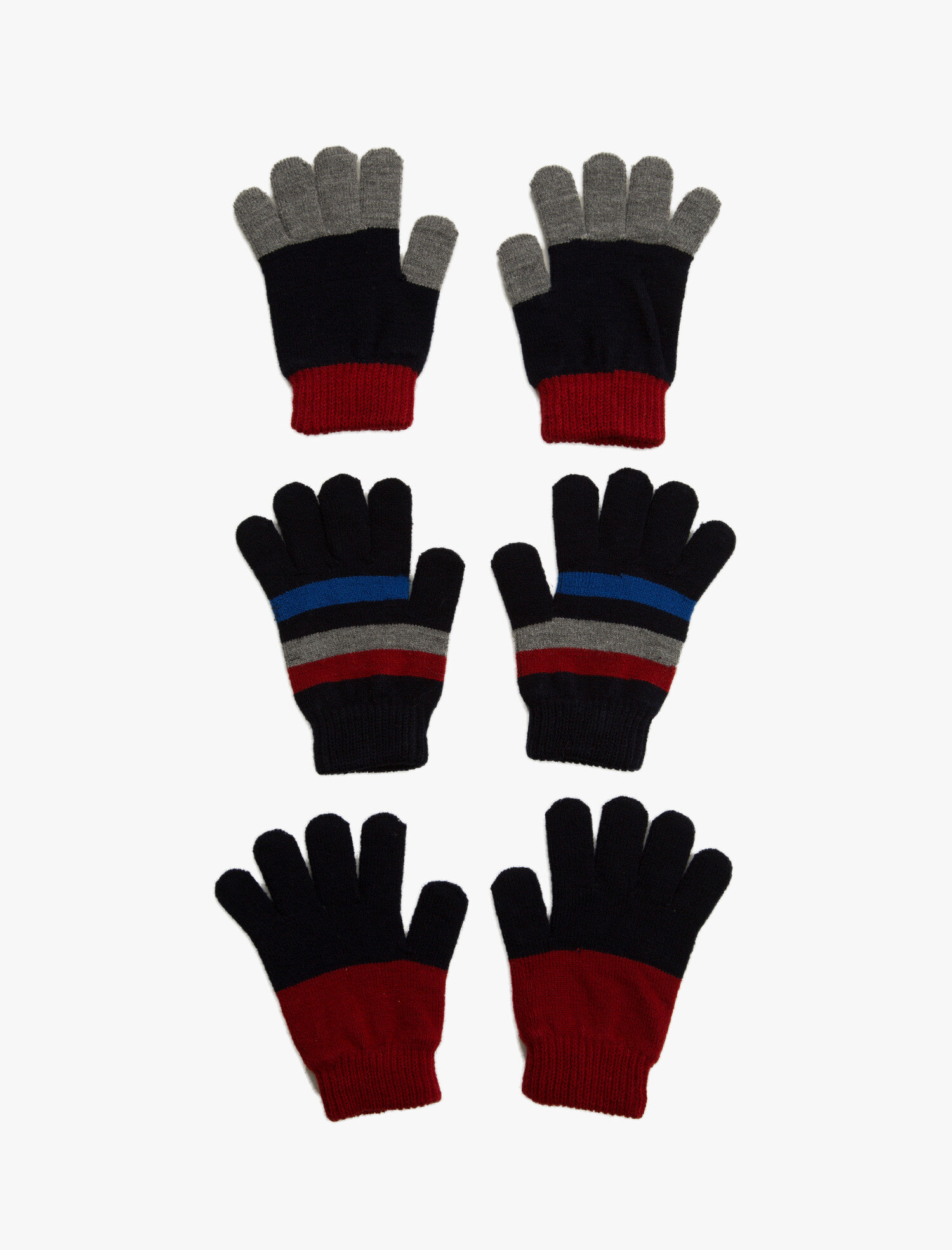  Erkek Çocuk Çoklu Eldiven Seti