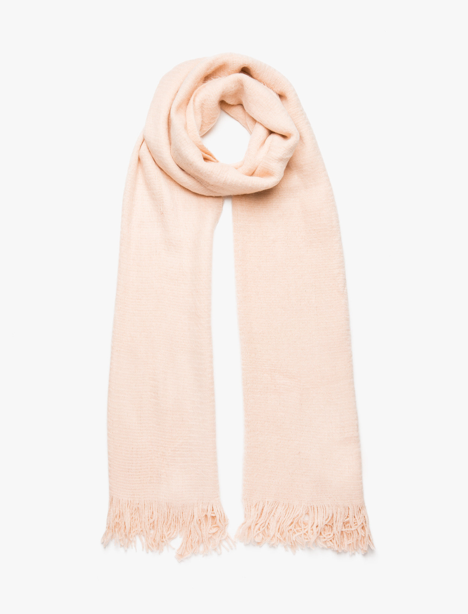 Kadın Püskül Detaylı Atkı