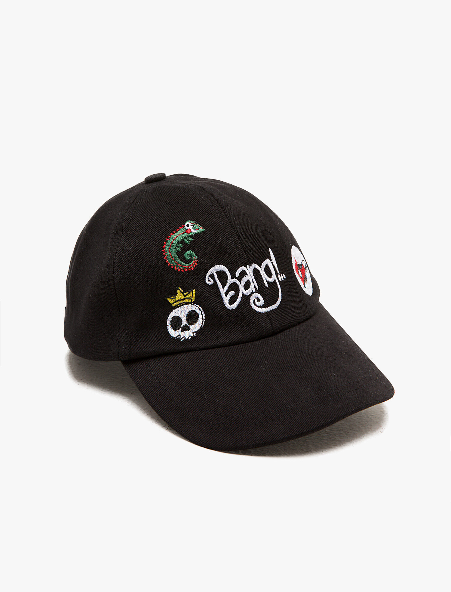  Erkek Çocuk İşlemeli Cap Şapka