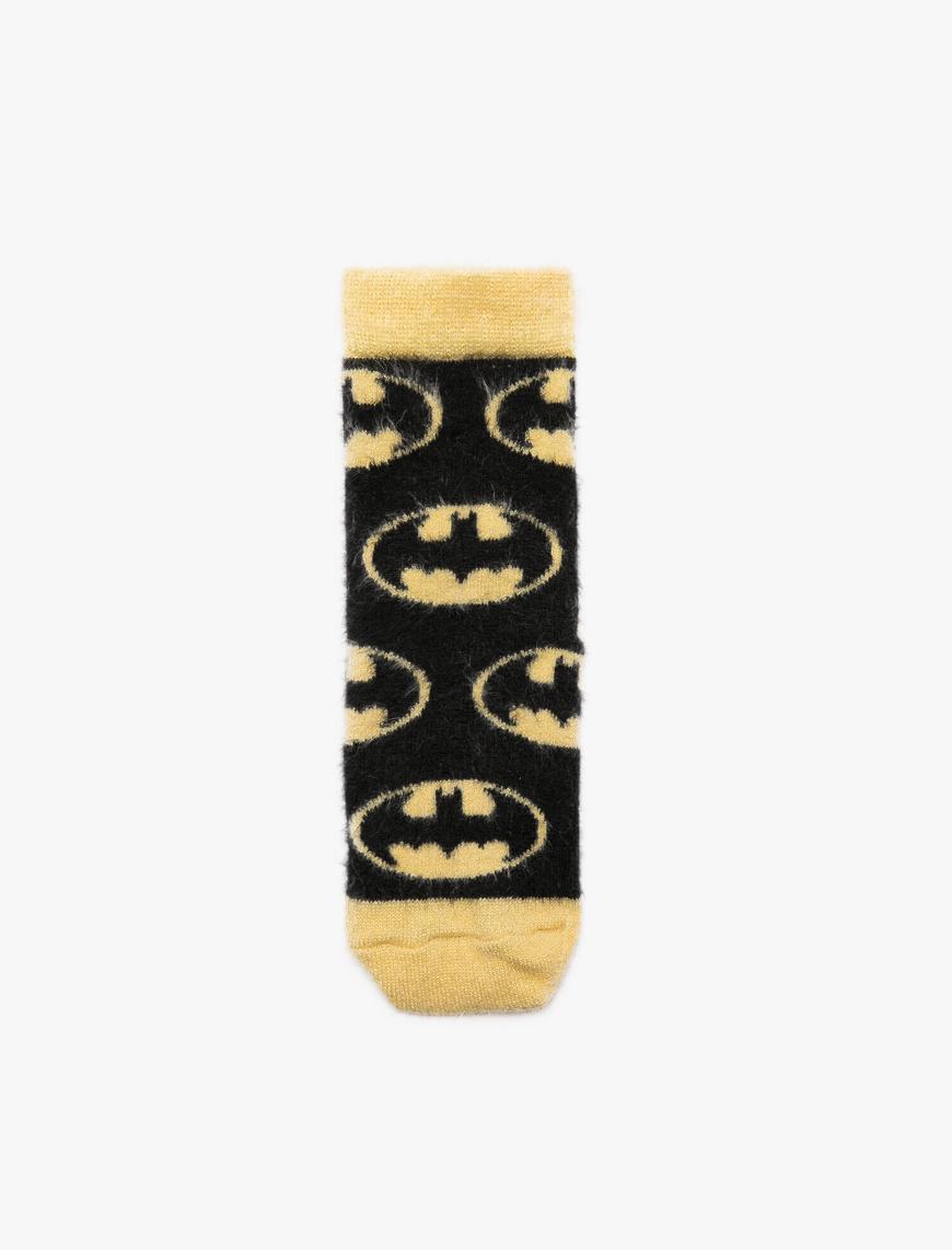  Erkek Çocuk Batman Baskılı Çorap