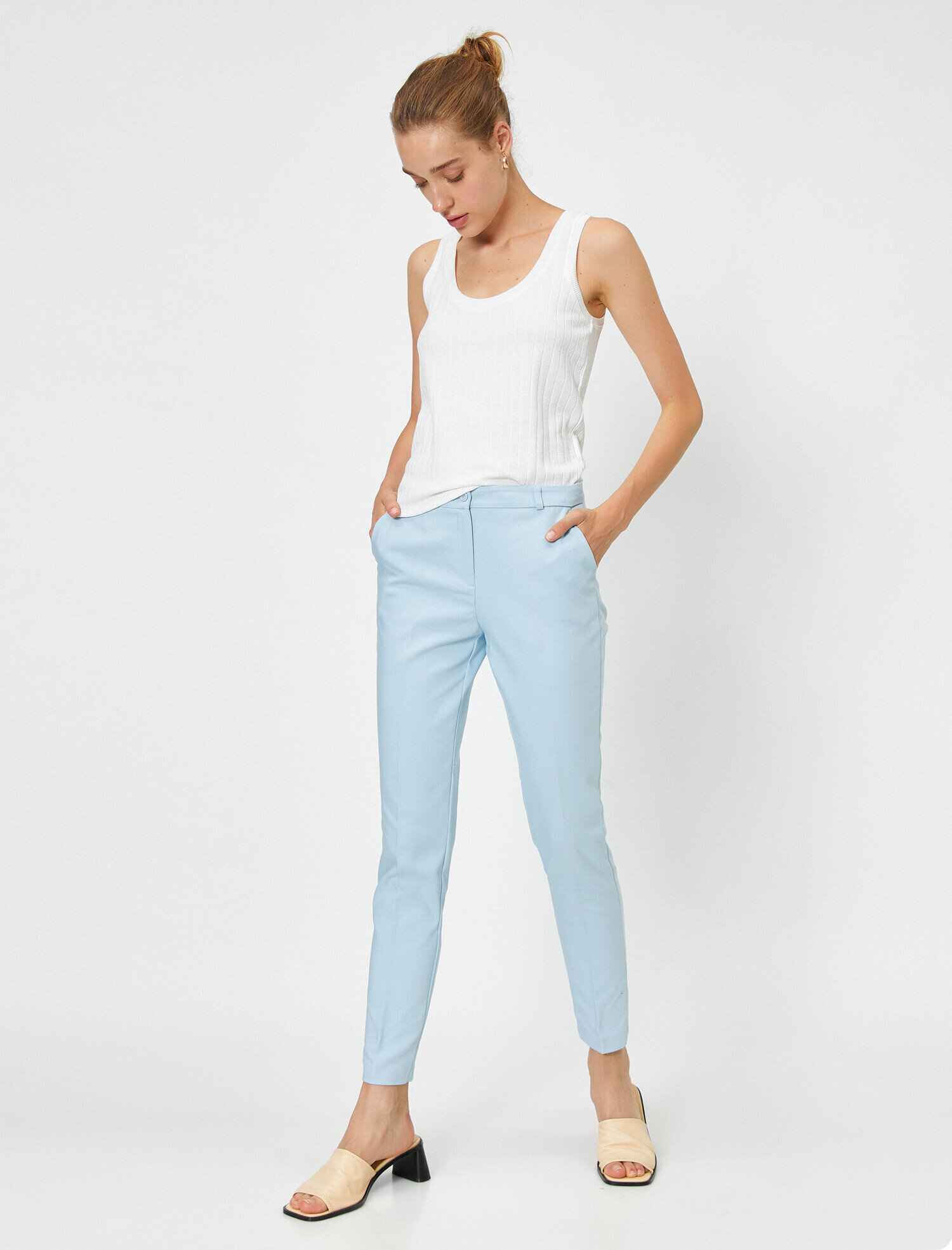   Cep Detaylı Pantolon