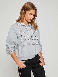 Zımba Detaylı Sweatshirt