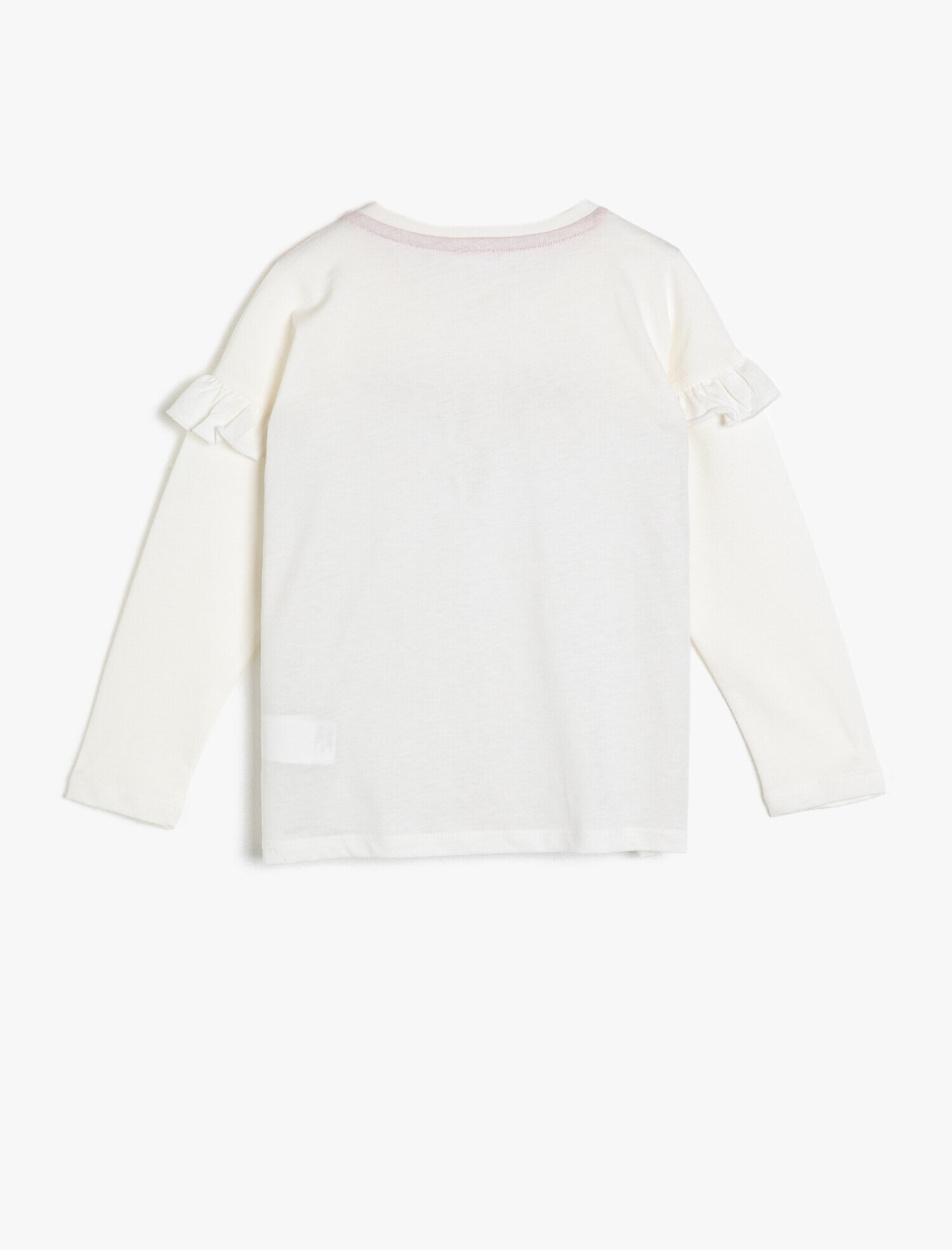  Kız Çocuk Pul Detaylı Tişört