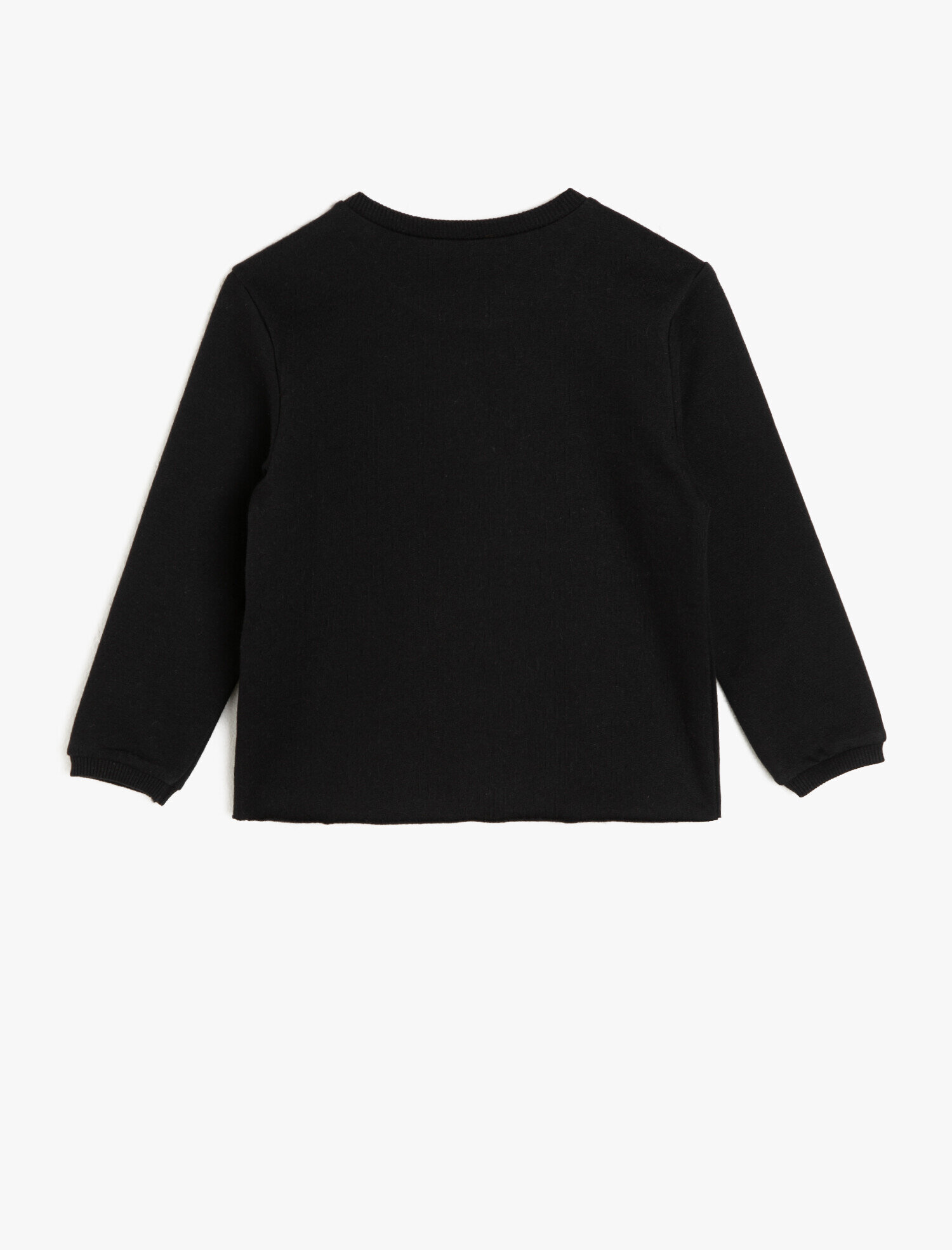  Kız Çocuk Baskılı Sweatshirt Uzun Kollu