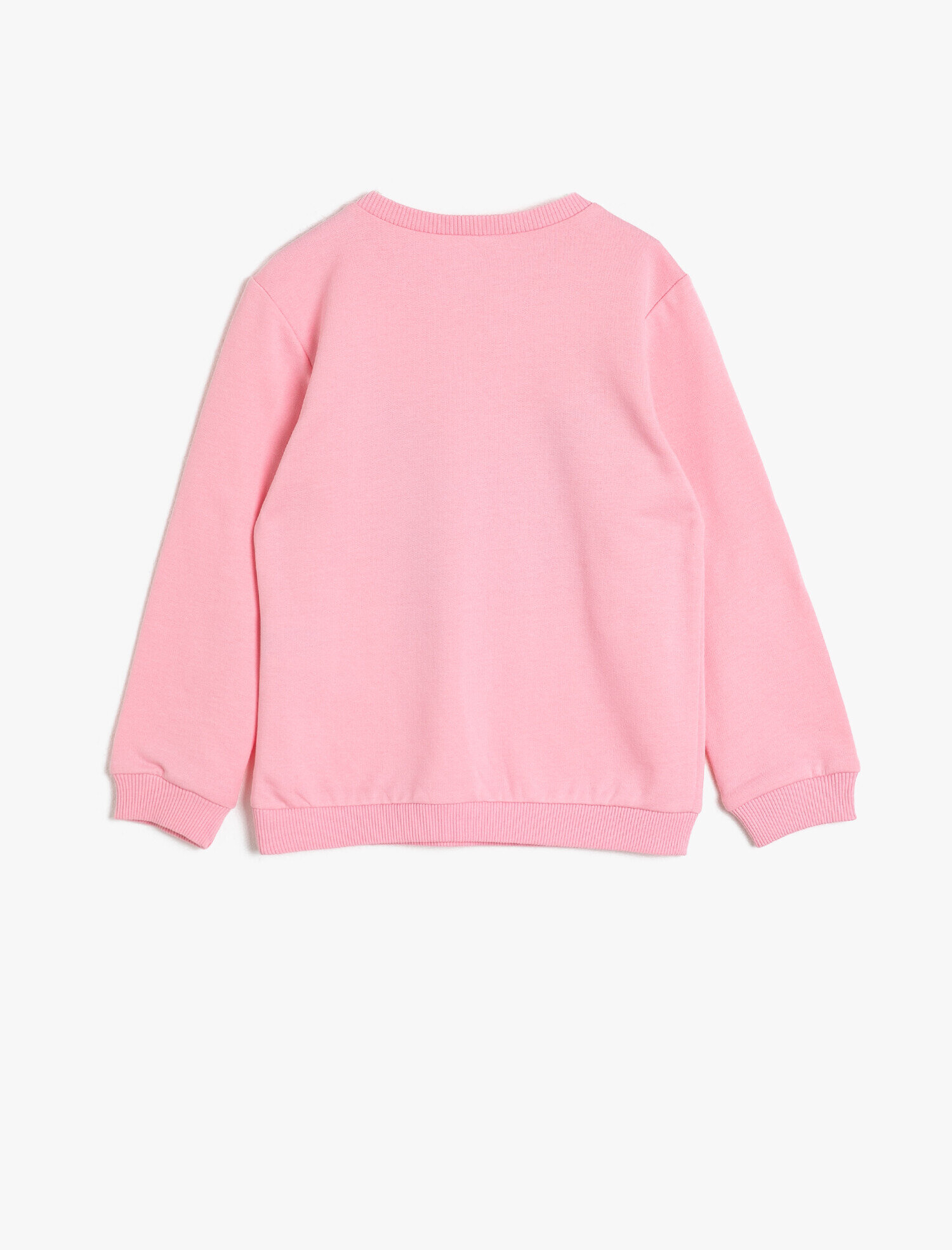 Kız Çocuk Baskılı Sweatshirt Uzun Kollu