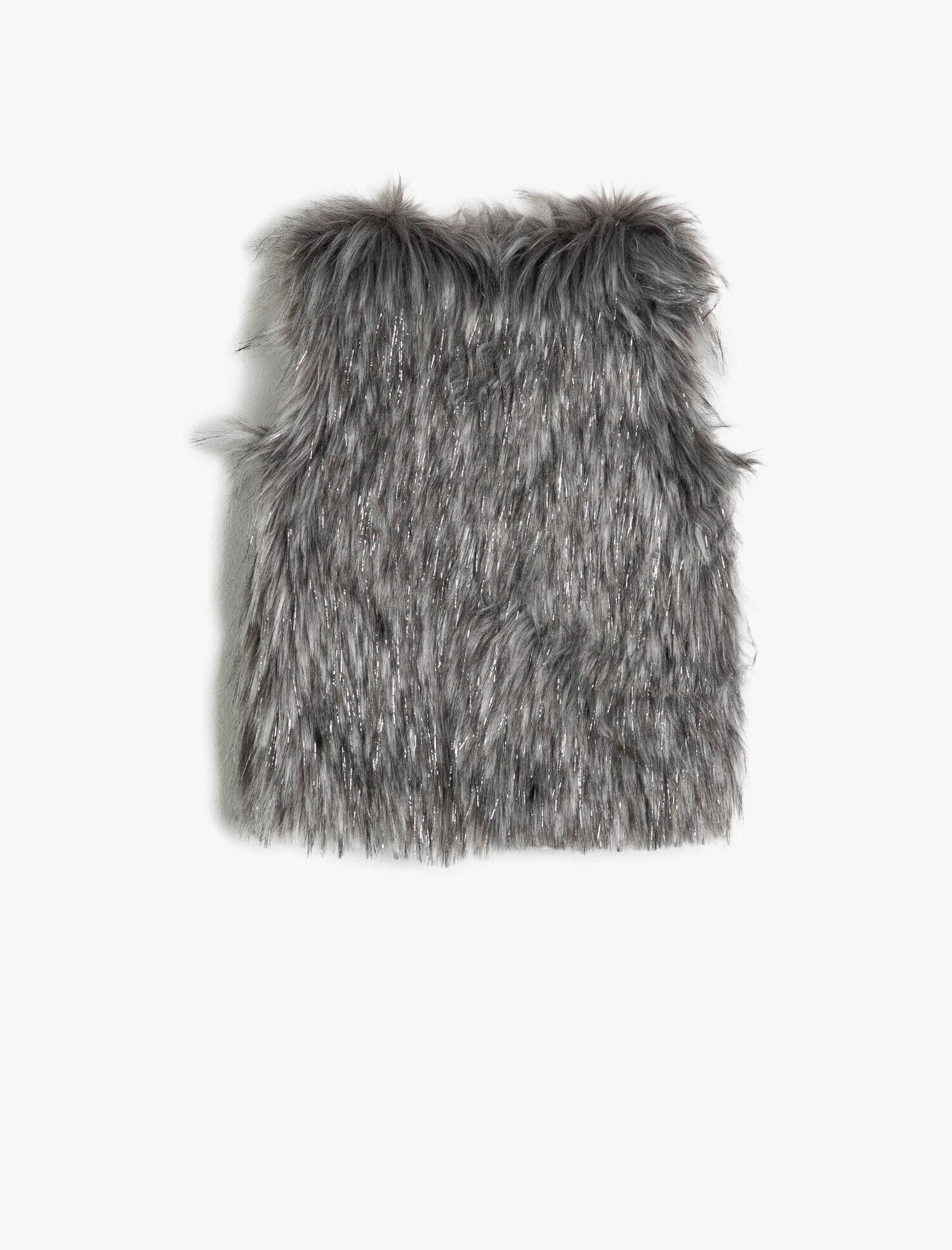  Kız Çocuk Suni Kürk Detaylı Yelek