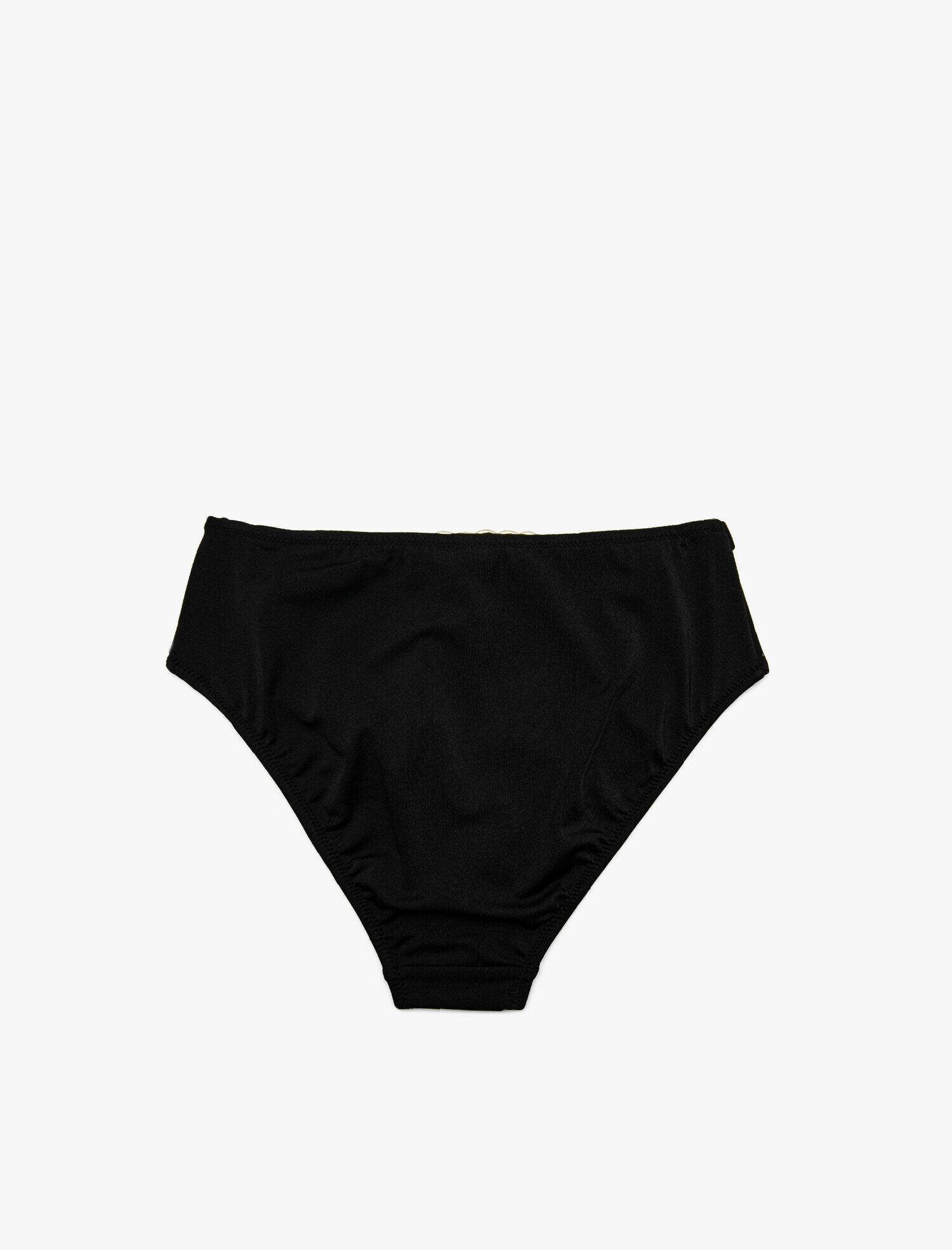   Aksesuar Detaylı Yüksek Bel Bikini Altı