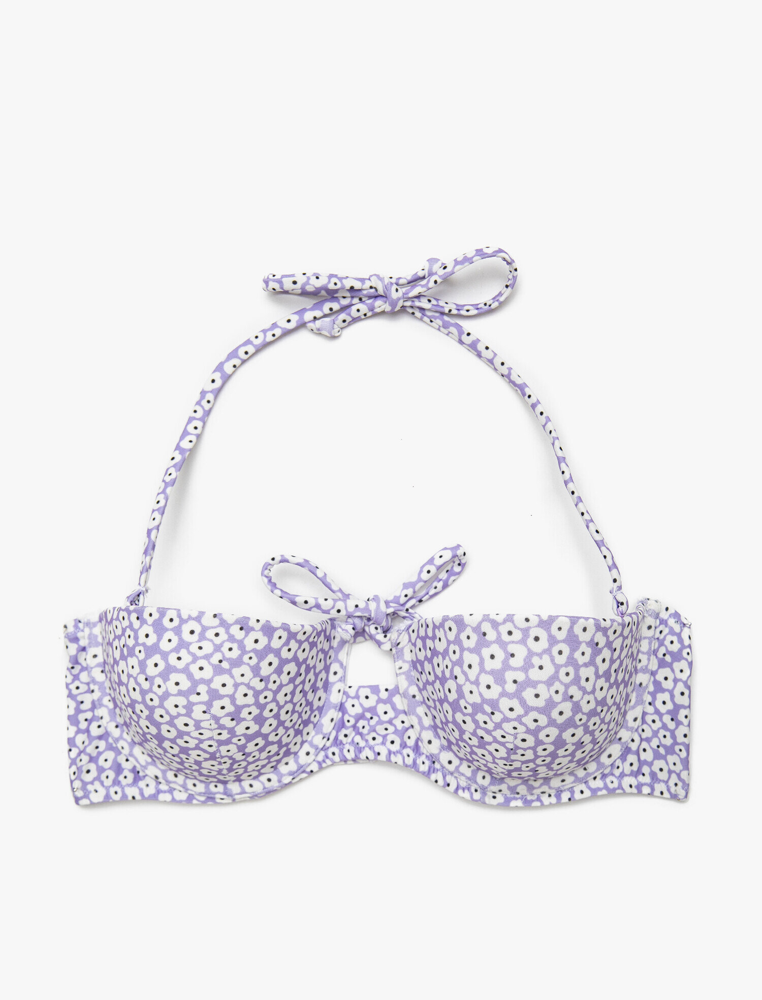   Desenli Bikini Üstü