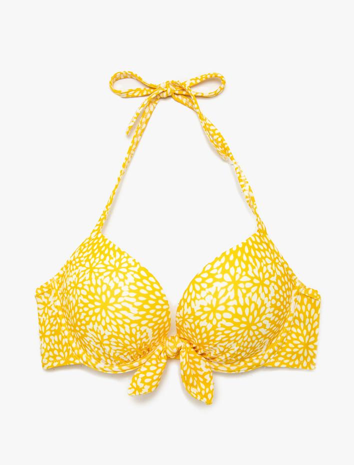  Desenli Bikini Üstü