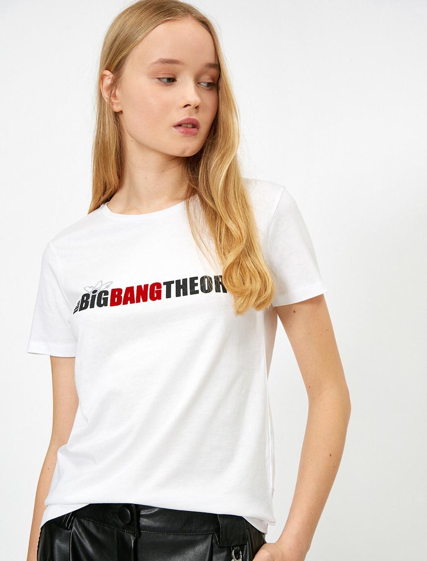   Big Bang Theory Baskılı Lisanslı Kısa Kollu Tişört
