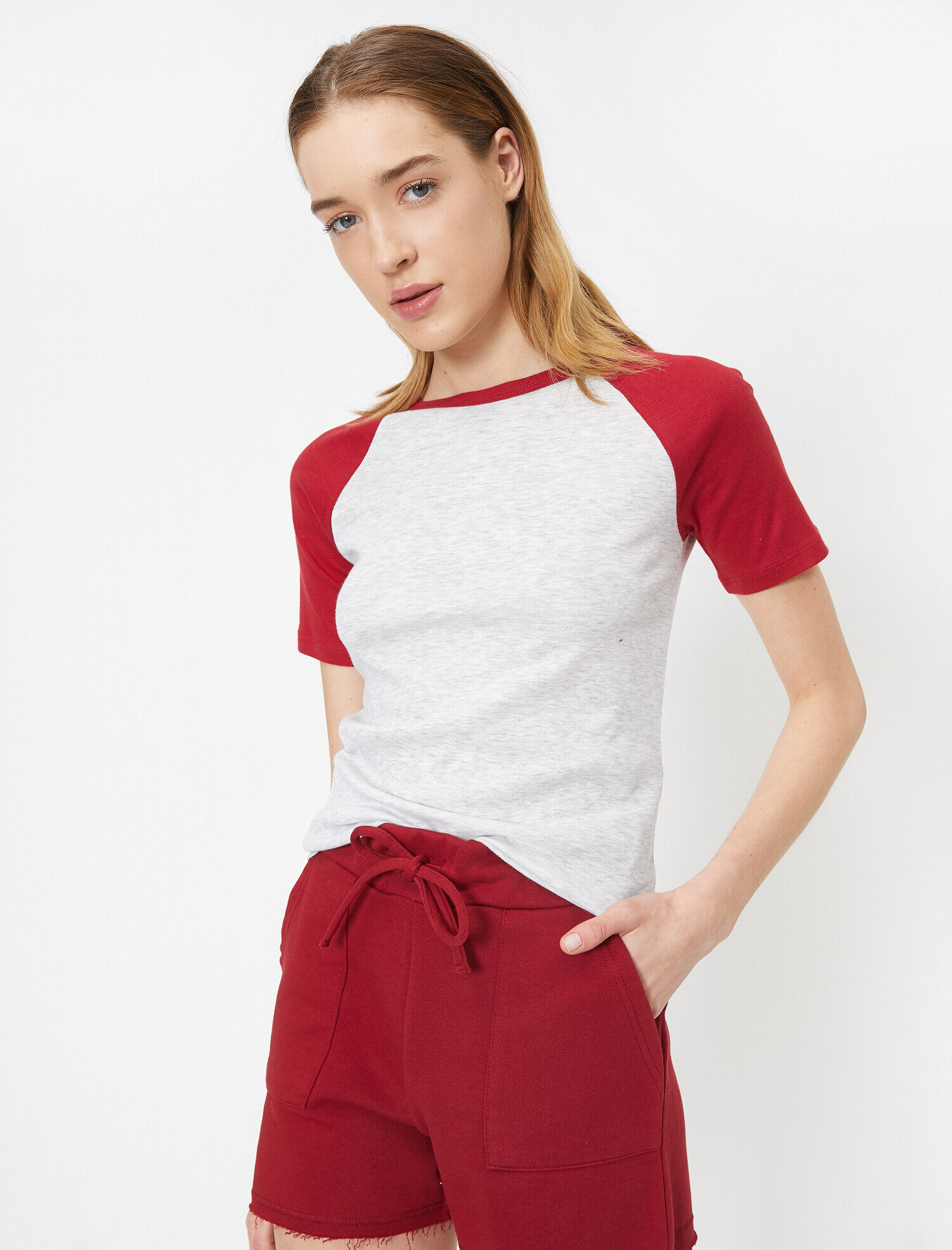   Bisiklet Yaka Tişört