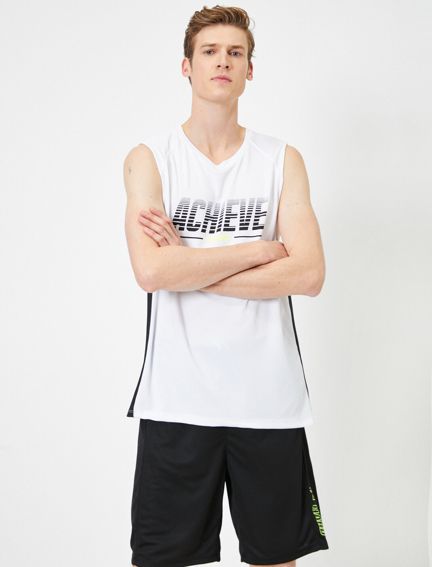   Yazılı Baskılı Atlet