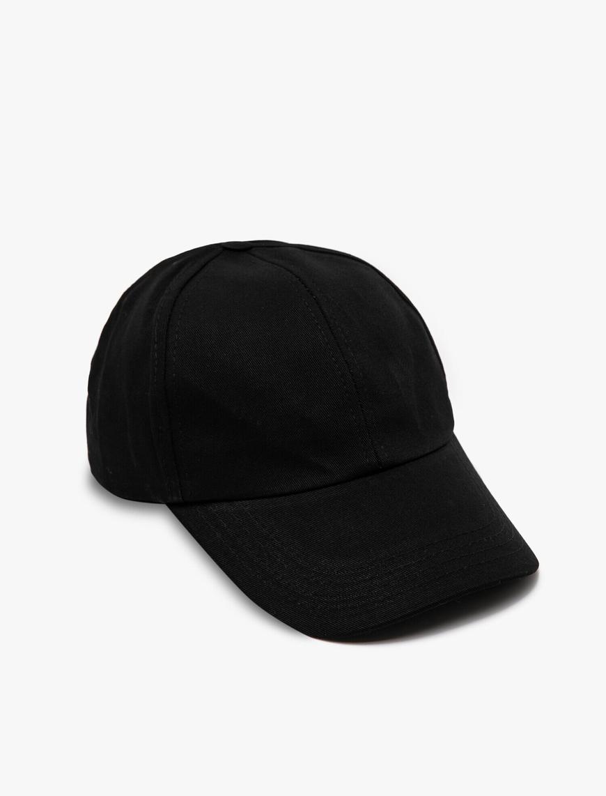  Erkek Pamuklu Basic Cap Şapka