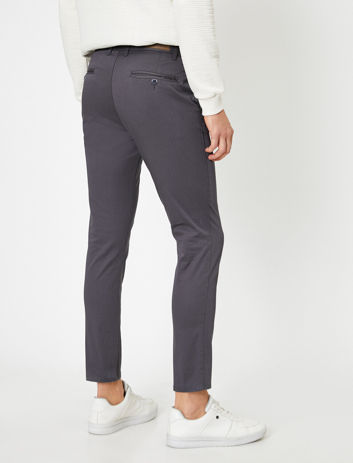 Cep Detaylı Skinny Fit Pantolon
