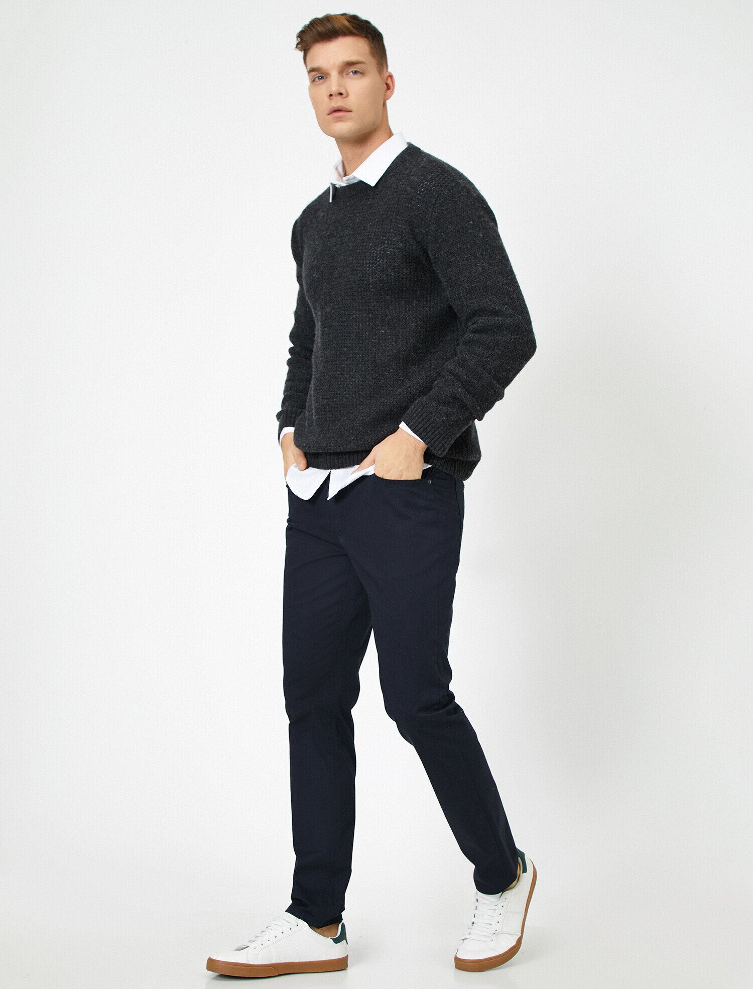   Cep Detaylı Slim Fit Pantolon