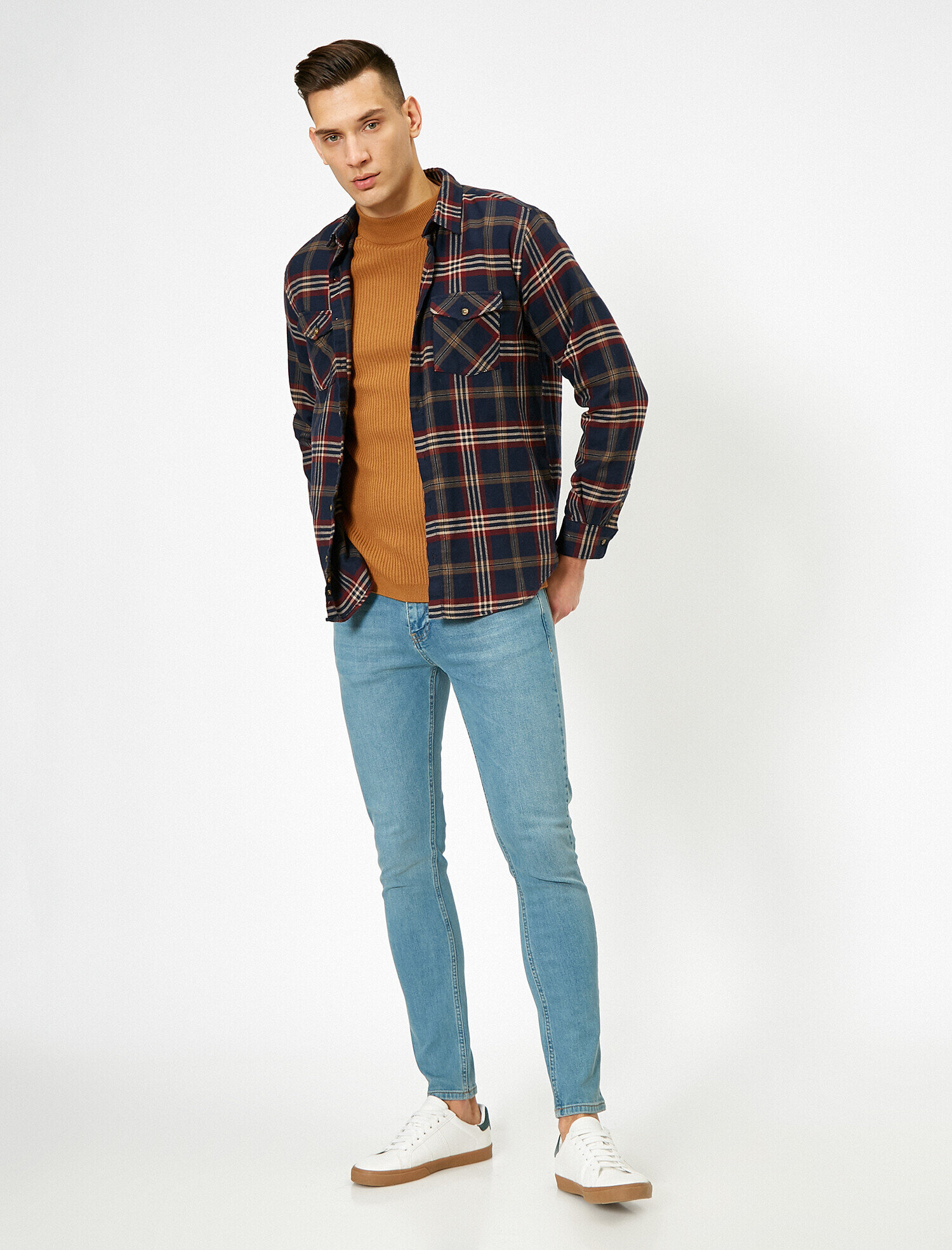   Justın Super Skinny Fit Esnek Kumaş Jean Pantolon