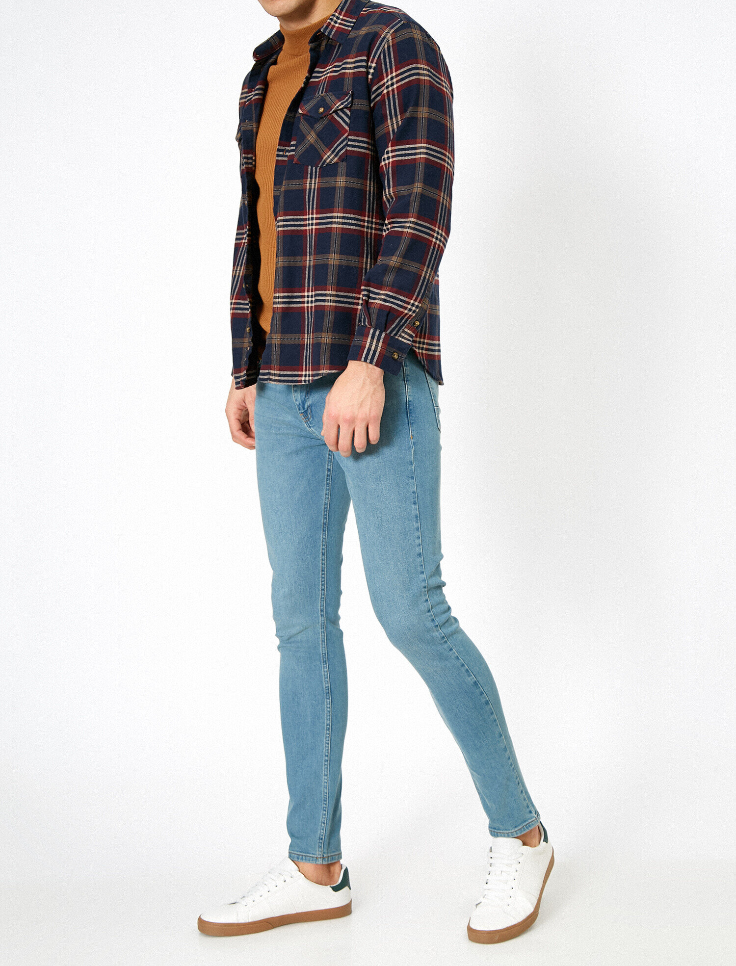   Justın Super Skinny Fit Esnek Kumaş Jean Pantolon