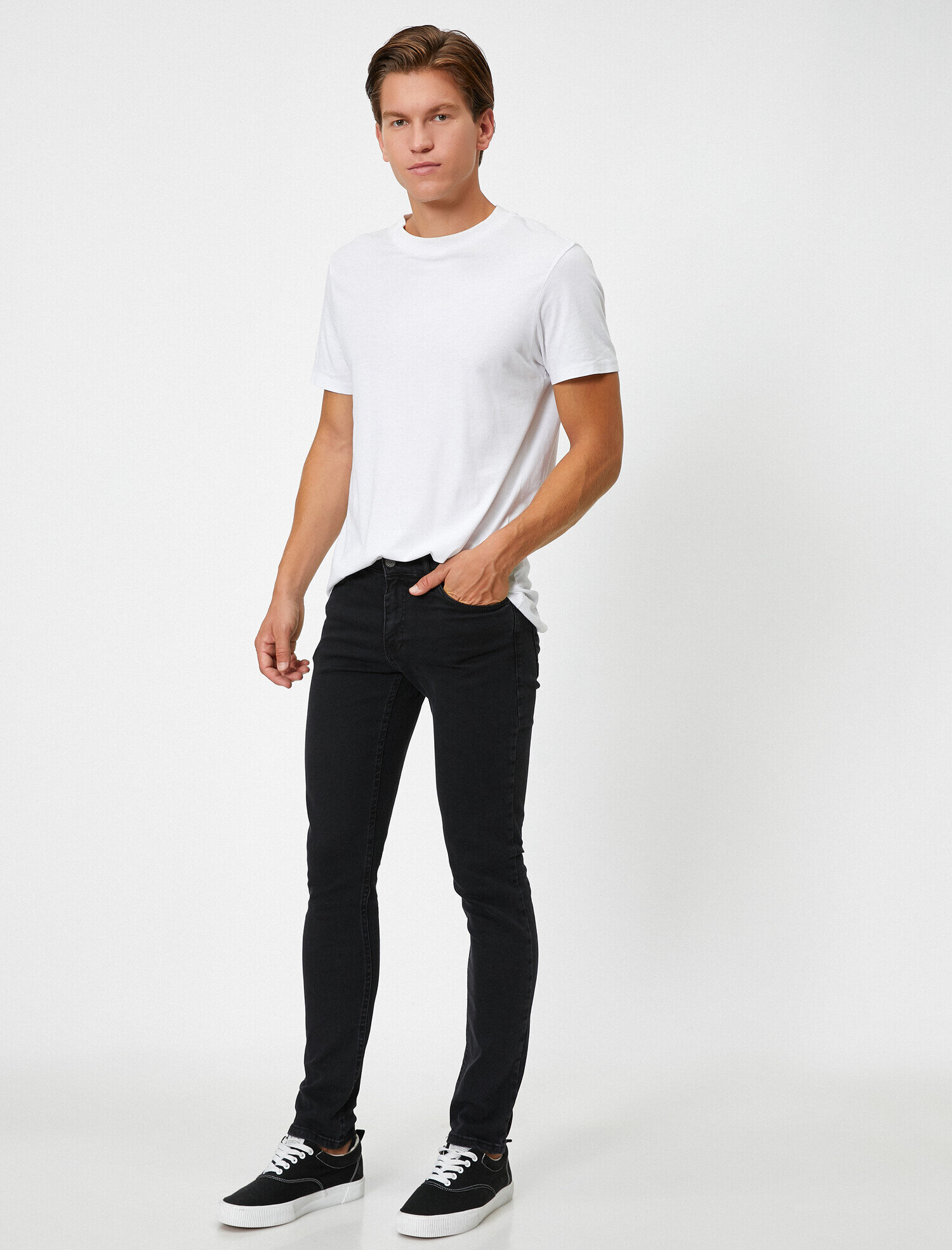 Skinny Fit Kot Pantolon - Michael Basic Jean
