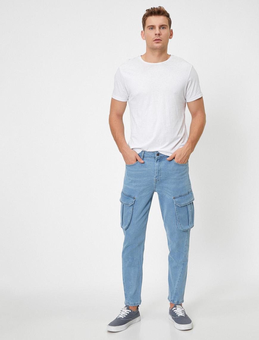   Jogger Fit Jean Kot Pantolon