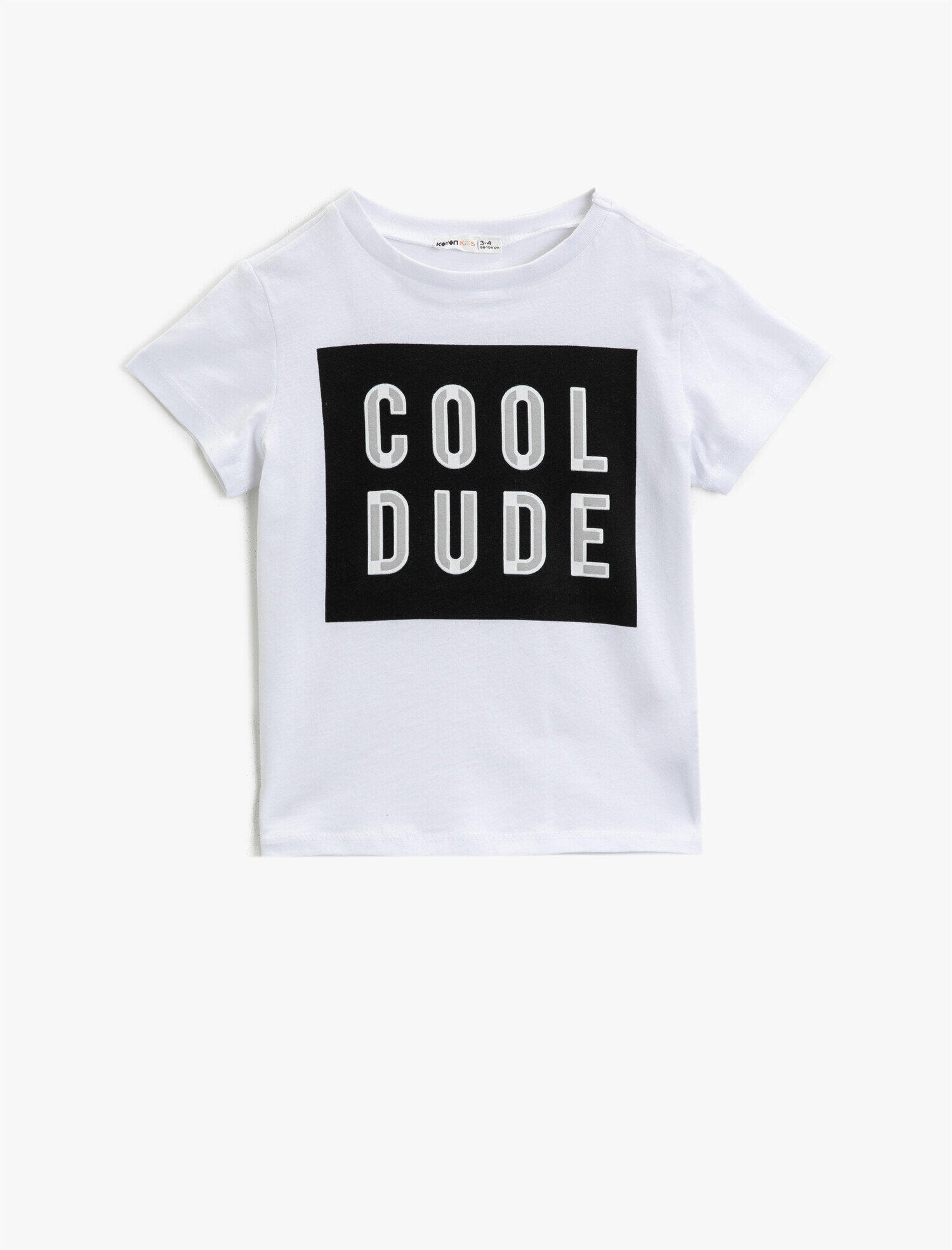  Erkek Çocuk Baskılı Pamuklu Kısa Kollu Bisiklet Yaka Tişört