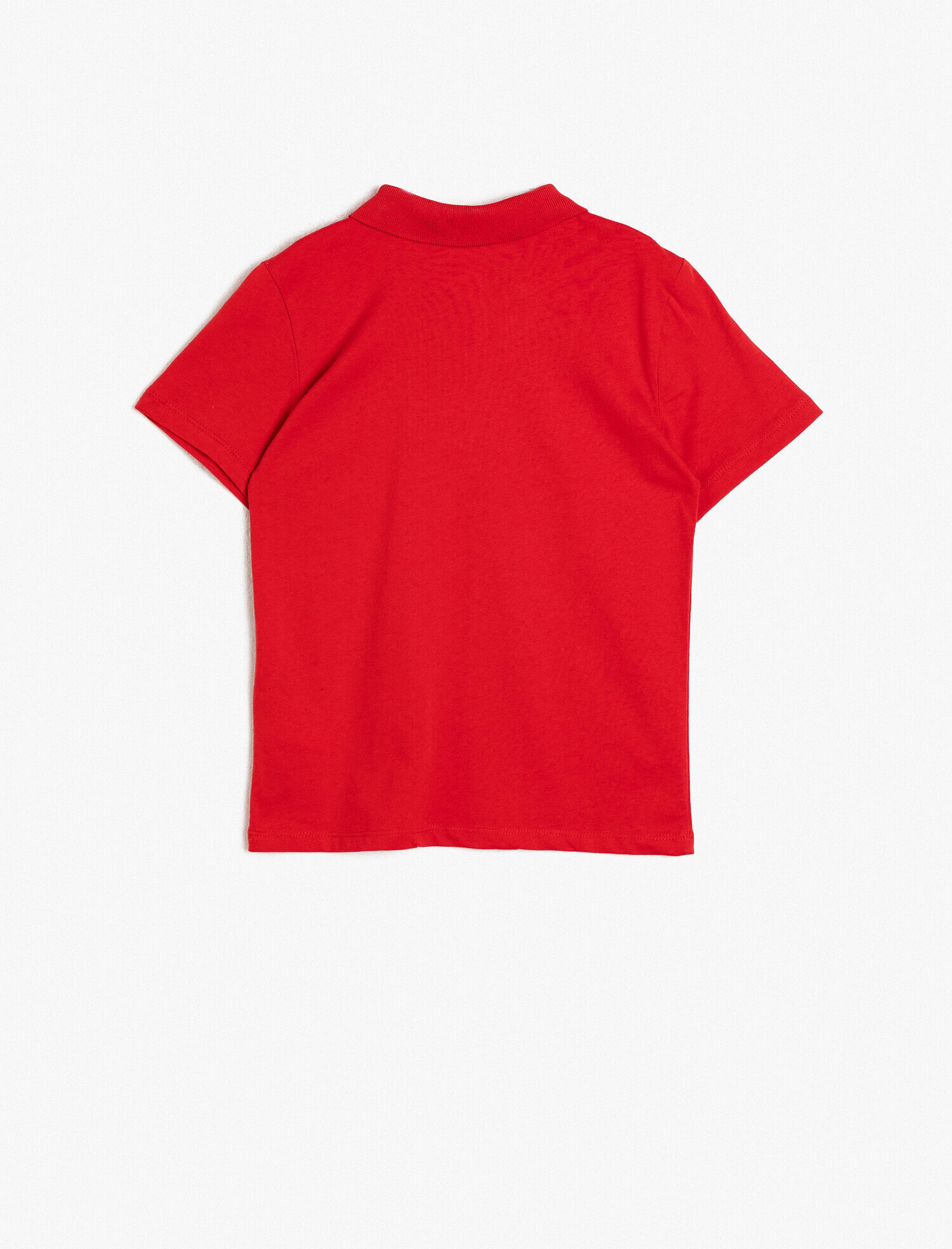  Erkek Çocuk Polo Yaka Pamuklu Düğmeli Kısa Kollu Tişört