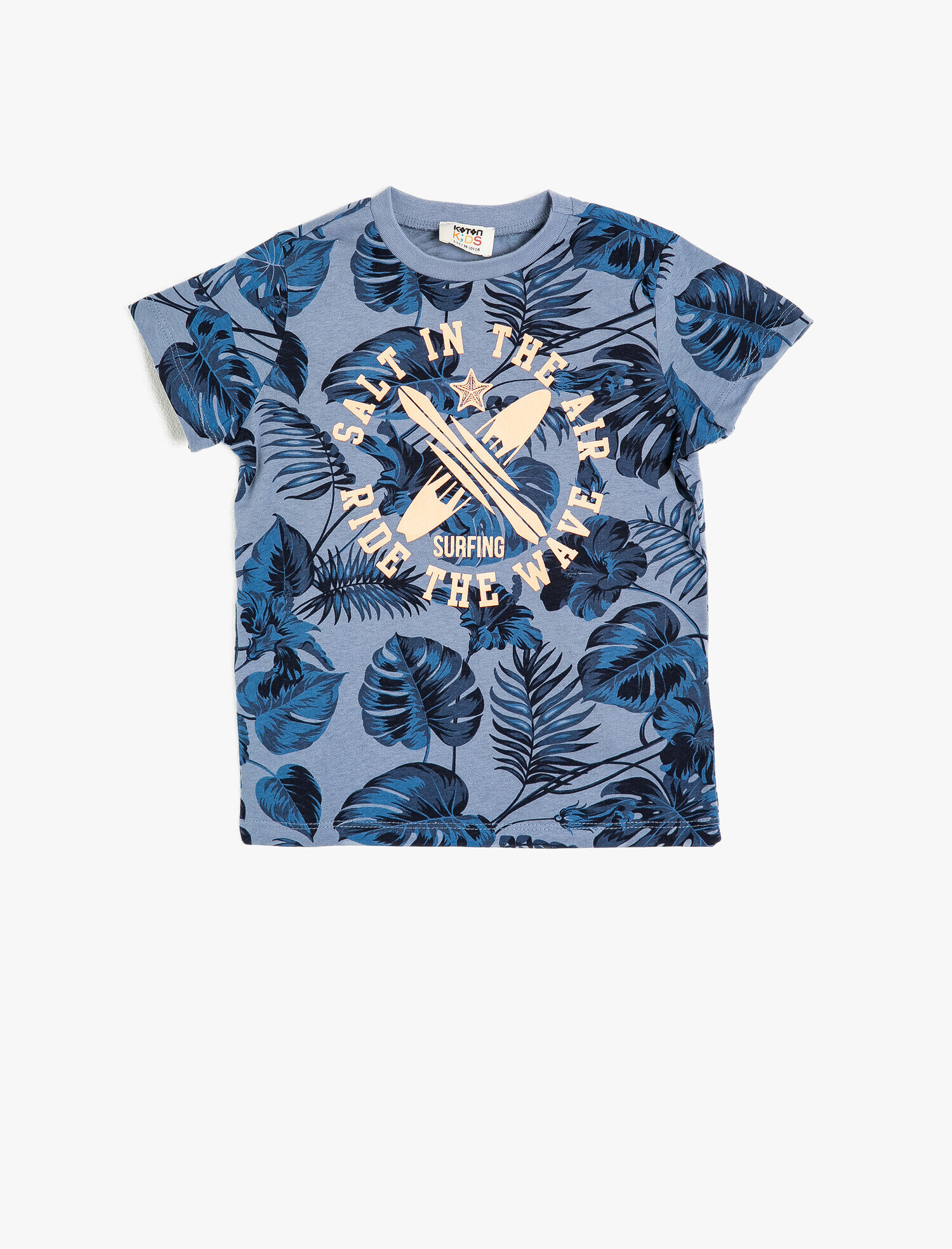  Erkek Çocuk Yazılı Baskılı Tişört