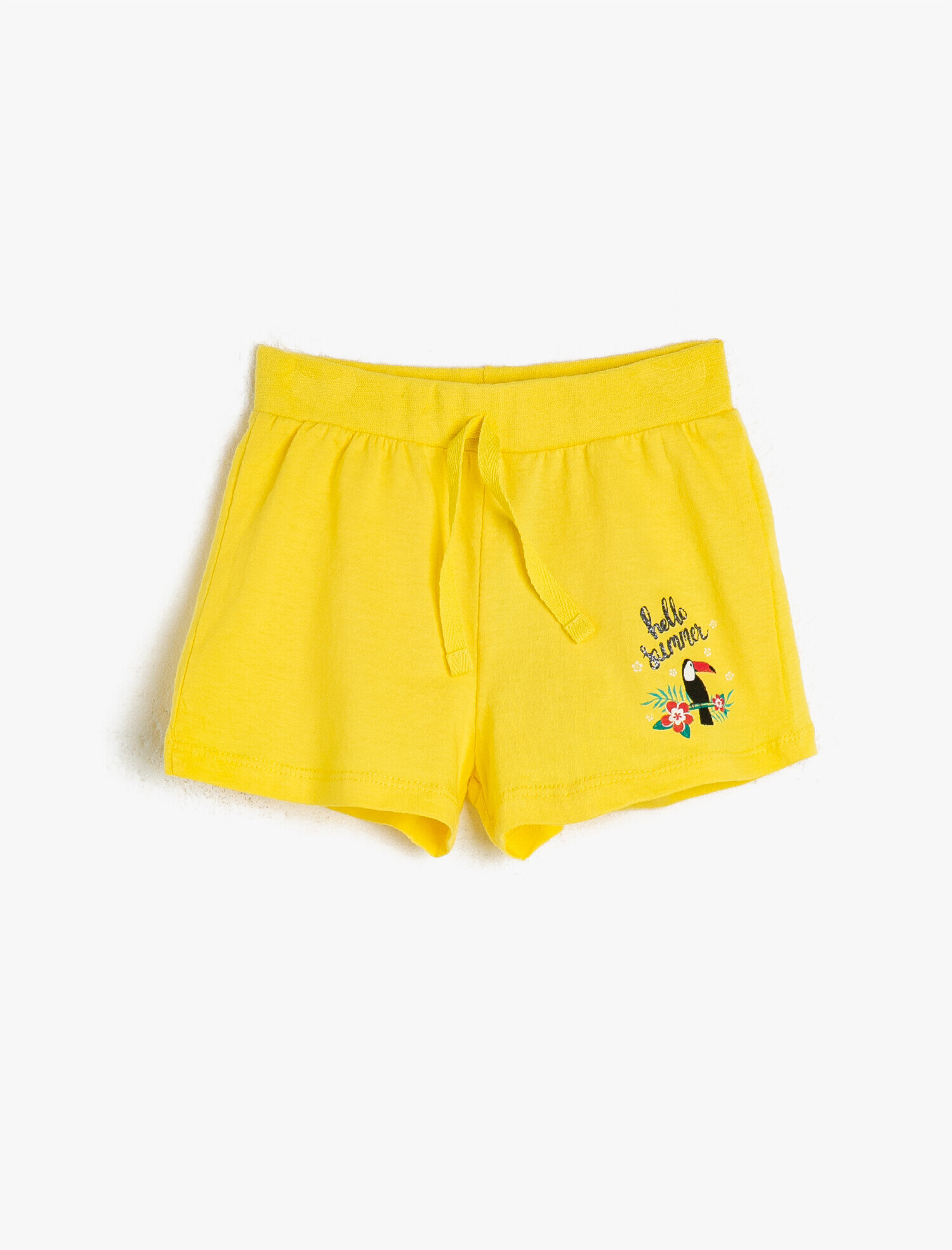  Kız Çocuk Baskılı Şort