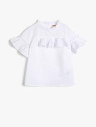 Fırfır Detaylı Bluz