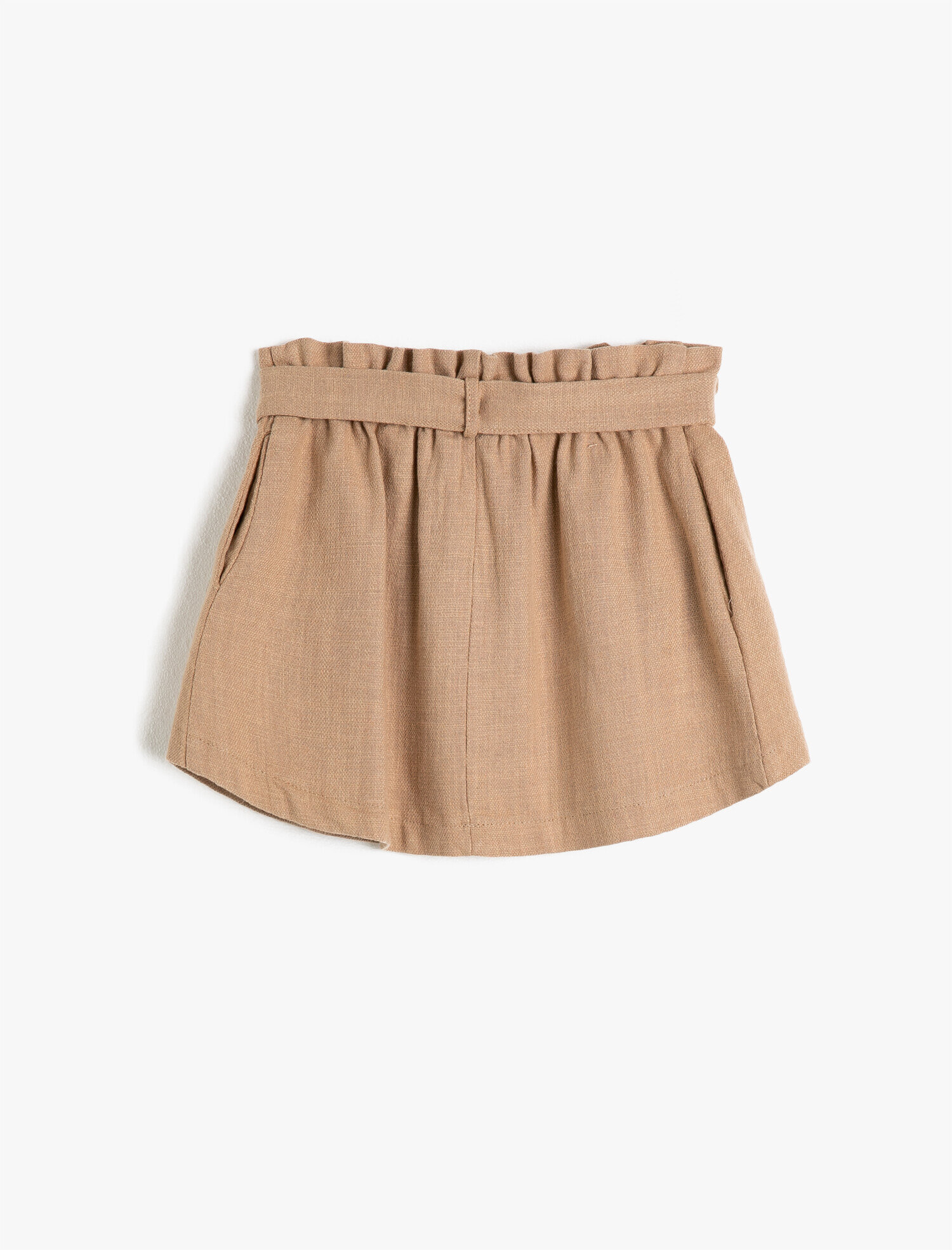  Kız Çocuk Normal Bel Beli Bağlamalı Etek