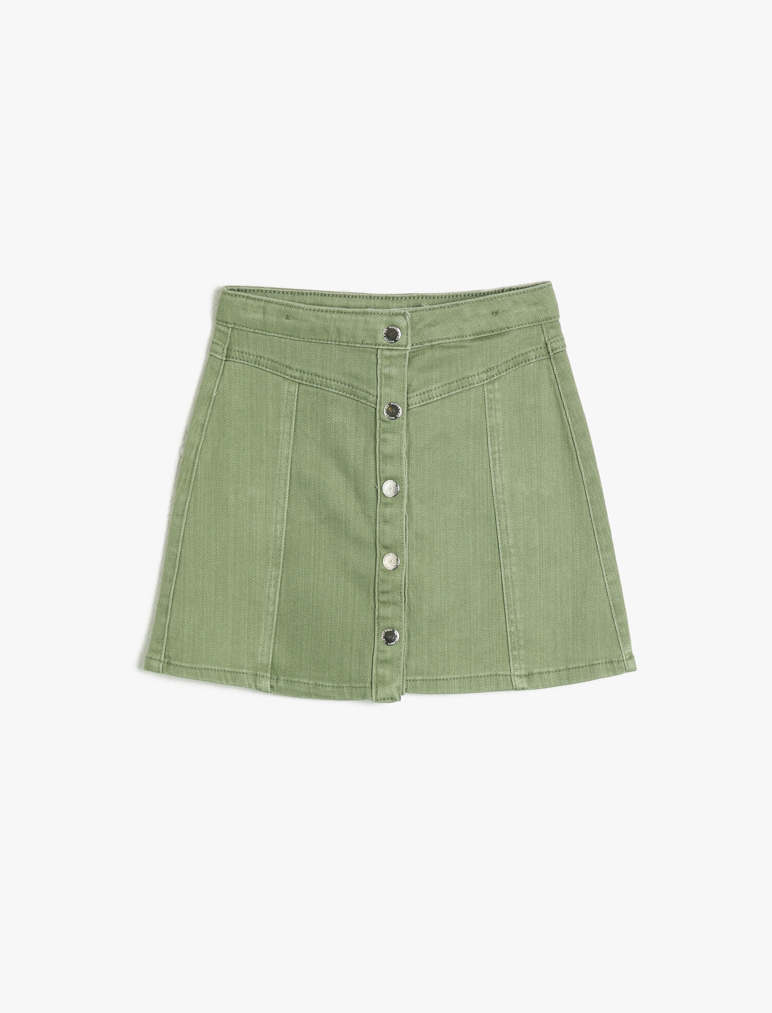  Kız Çocuk İnce Esnek Yumuşak Kumaştan Diz Üstü Etek