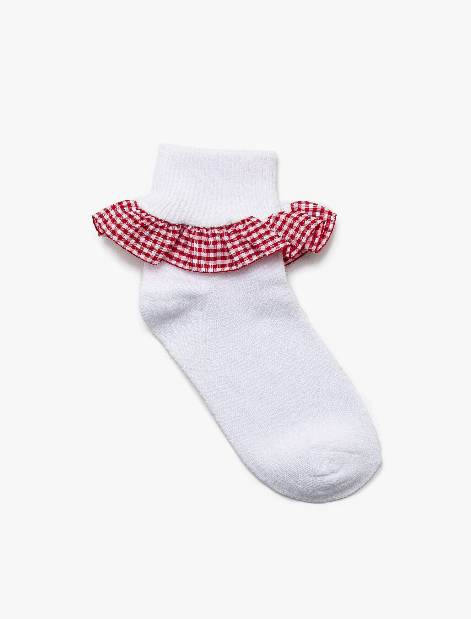  Kız Çocuk Fırfırlı Soket Çorap