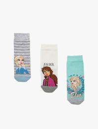 Disney Lisanslı Frozen Çorap Seti
