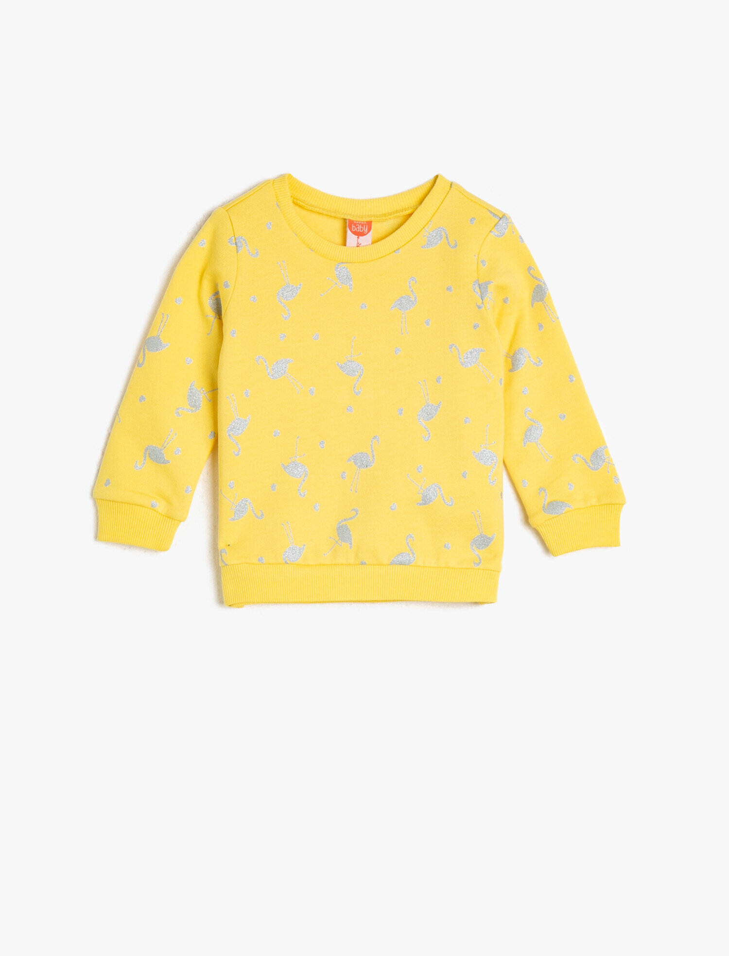  Kız Bebek Sim Detaylı Sweatshirt