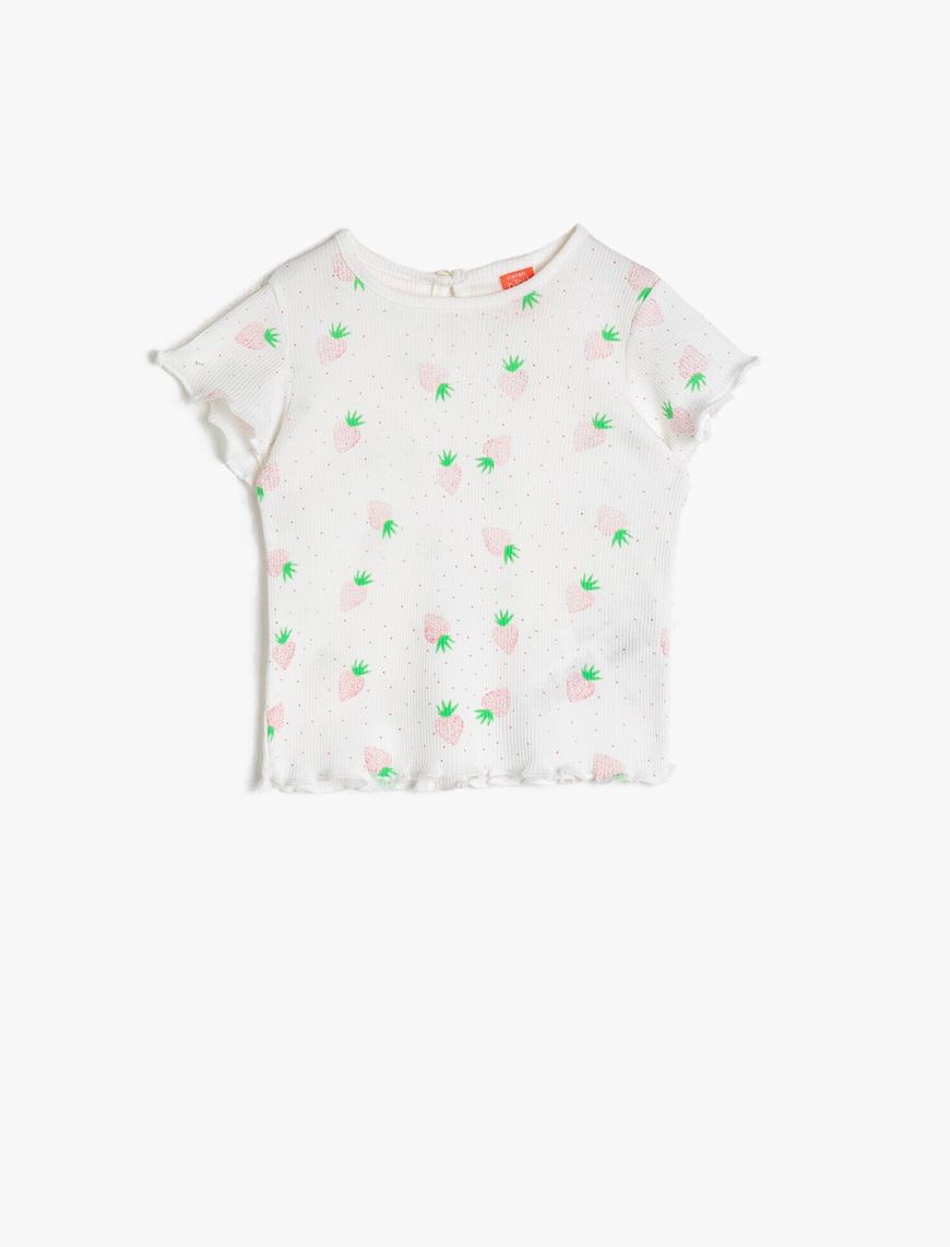  Kız Bebek Desenli Tişört